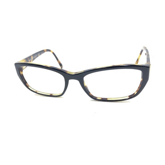 Prada VPR 18O NAI-1O1 Black Tortoise Brown Eyeglasses Frames 54-18 135 Italy - Picture 8 of 12